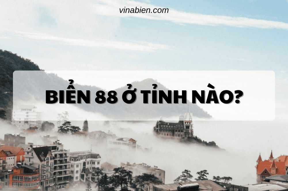 Biển 88 ở tỉnh nào?